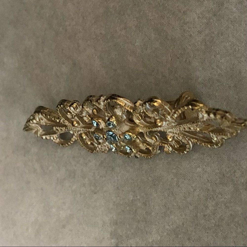Vintage Filigree Bar Pin